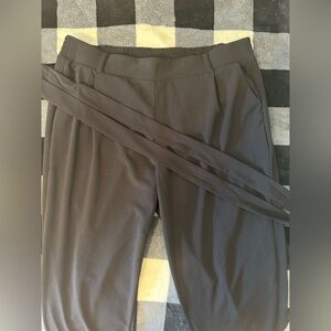 Torrid Pull-On Taper Stretch Crepe High-Rise Tie-Front Pant